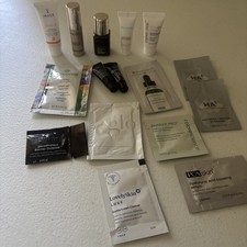 Lote de 16 amostras de produtos de beleza maquiagem cabelo, cuidados com a pele e maquiagem luxo/tamanho de viagem comprar usado Lote de 16 amostras de produtos de beleza maquiagem cabelo, cuidados com a pele e maquiagem luxo/tamanho de viagem comprar usado  Enviando para Brazil