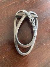 Fermasoldi argento vintage usato  Cagliari