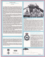 11ª Guerra Mundial Battle of Britain perfil de piloto assinado Sqn Ldr P W E piloto Heppell comprar usado  Enviando para Brazil