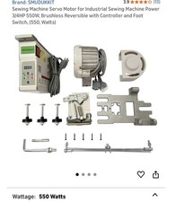 Sewing machine servo for sale  Chicago