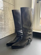 Zara leather cowboy for sale  EDINBURGH