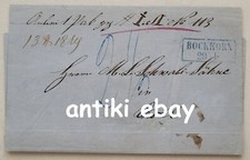 Paketbegleitbrief 1868 bockhor gebraucht kaufen  Deutschland