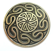 Ancienne broche bouclier d'occasion  Pleubian