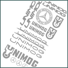 Set adesivi unimog usato  Spedire a Italy