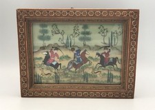 Peinture polychrome encadrée d'occasion  Cuq-Toulza