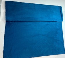 Tecido macio de camurça sintética azul-petróleo 2 jardas 10” de comprimento x 54 polegadas de largura usado não usado comprar usado  Enviando para Brazil