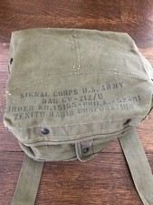 Bolsa de bateria de rádio Signal Corps do Exército dos EUA - CW-212/U comprar usado  Enviando para Brazil