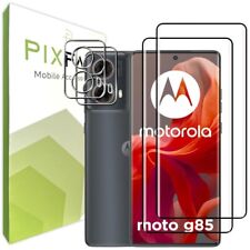 Protetor de tela e lente de câmera de vidro temperado 5G para Motorola Moto G85 comprar usado  Enviando para Brazil