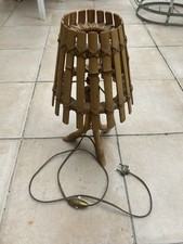 Lampe poser rotin d'occasion  Rennes-