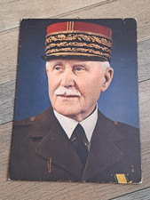 Portrait maréchal pétain d'occasion  Cossé-le-Vivien