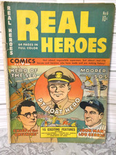 Prawdziwi bohaterowie # 6 1946-Lou Gehrig/WOM Boat Hero Komiks na sprzedaż  Wysyłka do Poland