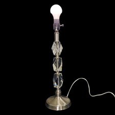 Modern crystal table for sale  Homer