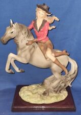 Lady horse figurine for sale  BARNSLEY