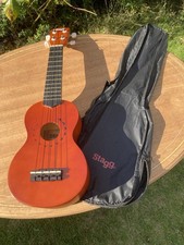 Stagg handmade ukulele for sale  TAMWORTH