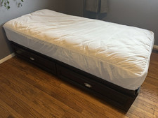 Twin bed frame for sale  New Castle