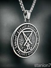 Lucifer sigel pentagramm gebraucht kaufen  Traunreut