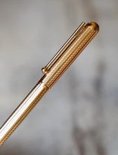 Penna Stilo Waterman Goccia Pl. Oro Finitura Pesce - 18 Carati - Raro, usado comprar usado  Enviando para Brazil