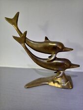 Brass dolphins collectable for sale  ROMFORD
