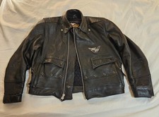 Jaqueta de motociclista Harley Davidson Road King couro clássico tamanho grande , usado comprar usado  Enviando para Brazil
