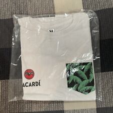 Usado, NUEVA Camiseta Bacardí Ron Blanca Talla US 8 UK 10 Niñas/Mujeres/Mujeres 17 pulgadas W 24 pulgadas L segunda mano  Embacar hacia Argentina