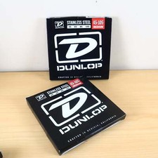 Usado, (2 PACOTES) Cordas de baixo Dunlop DBS45105 aço inoxidável M 45-105 comprar usado  Enviando para Brazil