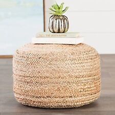 Pouf jute handmade d'occasion  Expédié en Belgium