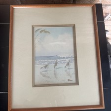 Vintage framed watercolor for sale  Atlanta