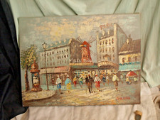 Rare peinture couteau d'occasion  Salon-de-Provence