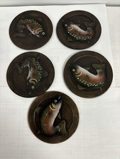 Coasters set brass for sale  Elyria