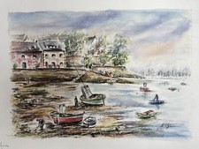 Tableau aquarelle sainte d'occasion Tableau aquarelle sainte d'occasion  Magny-les-Hameaux