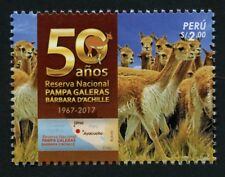 Peru 2017 Pampa Galeras Nationalpark Tiere Lamas Naturschutz MNH comprar usado  Enviando para Brazil