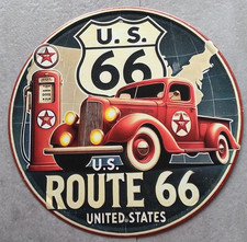 plaque route 66 d'occasion plaque route 66 d'occasion  Tullins