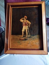 Pannello sorrentino intarsiato usato  Napoli