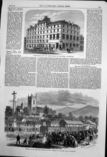 Old antique print for sale  UK