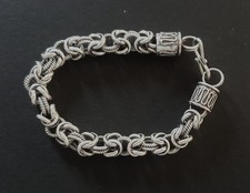 Bracelet gourmette argent d'occasion  Clarensac