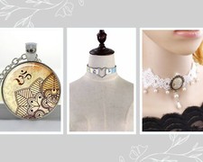 Collane choker scelta usato  Vercelli