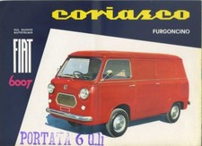 Depliant brochure furgoncino usato  Bussoleno