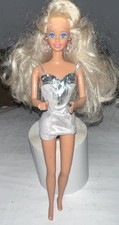 Usado, Brincos sociais prata cabelo loiro brilhante boneca Mattel vintage 1966 comprar usado  Enviando para Brazil