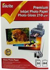 Papel fotográfico brilhante profissional Inkrite PPIPG210A450 A4 comprar usado  Enviando para Brazil