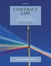 Contract law text for sale  UK