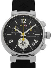 LOUIS VUITTON Tambour Gm Lovely Cup cronógrafo Q11BG relógio usado masculino #10109 comprar usado LOUIS VUITTON Tambour Gm Lovely Cup cronógrafo Q11BG relógio usado masculino #10109 comprar usado  Enviando para Brazil