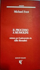 Libro processo mussolini usato Libro processo mussolini usato  Civitanova Marche