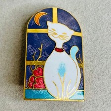 Cloisonne cat window for sale  Covington