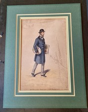 Dessin ancien aquarelle d'occasion  Lyon VI
