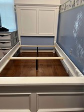 White bed frame for sale  Gaithersburg