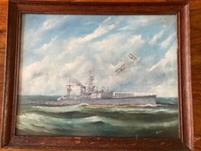 Framed signed oil for sale  JARROW
