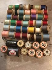 vintage wooden bobbin for sale  MAIDENHEAD