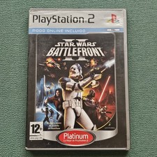 Star Wars Battlefront II PlayStation 2 (PS2) Platinum Edition PAL ES comprar usado  Enviando para Brazil