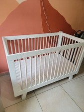 Berço conversível Babyletto Hudson 3 em 1 - Branco / Natural comprar usado  Enviando para Brazil
