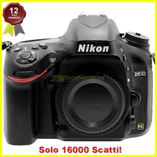 Nikon d610 body usato  Busto Arsizio